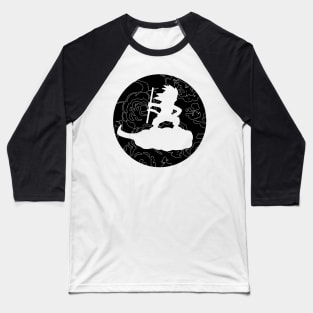 Goku silhouette inspired Baseball T-Shirt